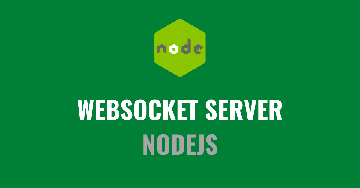 Node js websocket chat room example